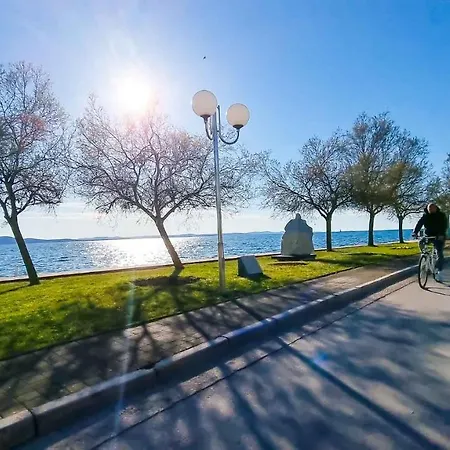 The Florens Residence Near The Beach With The Pool, Bbq And Kids Playground, Zadar Diklo Exterior photo